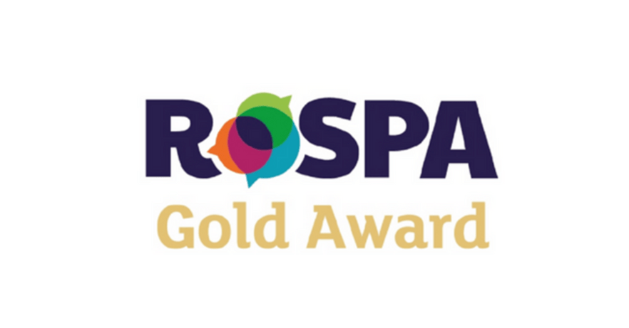 We’ve won RoSPA Gold!